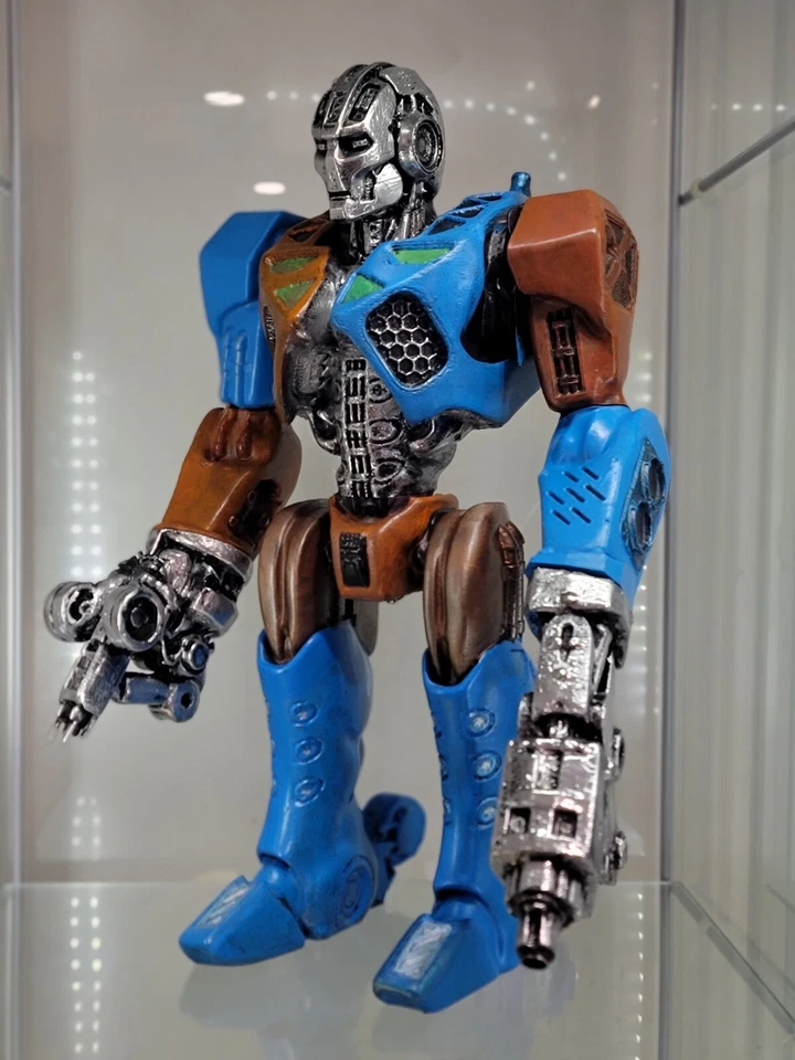 Robot hecho a mano 1/4 con esqueleto de metal 17 pulgadas de alto estatua coleccionable Jartemus Foto 2 de 4