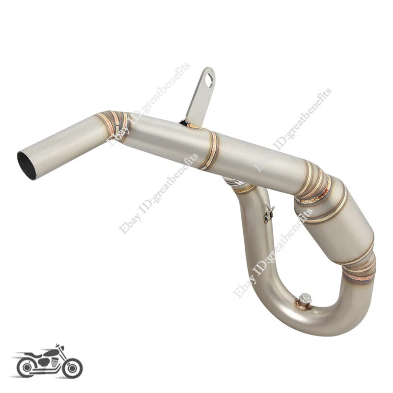 Exhaust Front Link Pipe Slip On For HUSQVARNA TC250 TX300 2017-2018 TE 250i/300i - Image 4 of 4