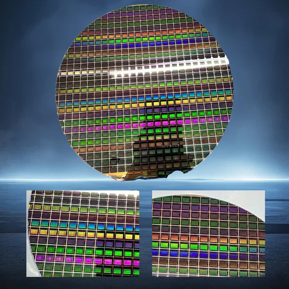 Chip de litografía semiconductor oblea de silicona CMOS oblea SMIC de 8 pulgadas Newxi Foto 4 de 4