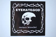 Eye Hate God Sticker Decal (306) Rock Metal Gorgoroth Hellhammer Death Immortal