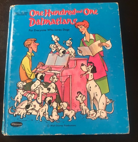 One Hundred And One Dalmatians Book 1989 Vintage Ebay
