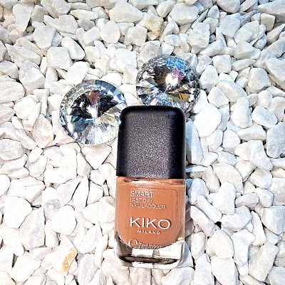 KIKO MILANO Schnell trocknender Nagellack 303 Penut Butter 7ml Neu