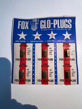 4 Candele Fox glow plug  per R/C lunghe  aeromodellismo