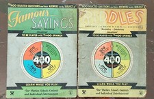 Vintage Riddles Famous Sayings 400 selected questions answers spinner missing