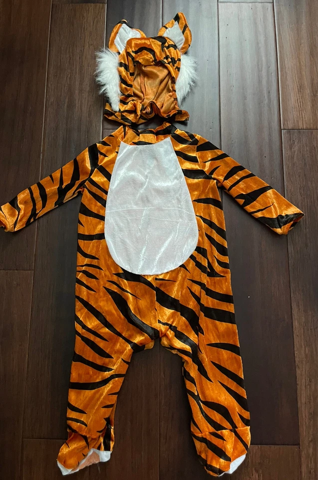 Disfraz de tigre bebé Halloween disfraz Foto 2 de 3