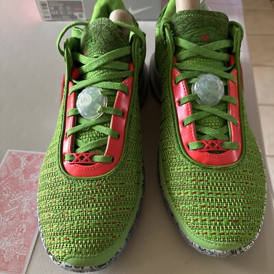 Nike Shoes Men's Size 12 Lebron XX 20 Stocking Stuffer Green