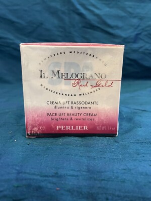 Perlier IL Melograno Red Gold Face Lift Beauty Cream Brightens & Revitalizes