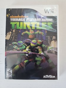 ninja turtles wii