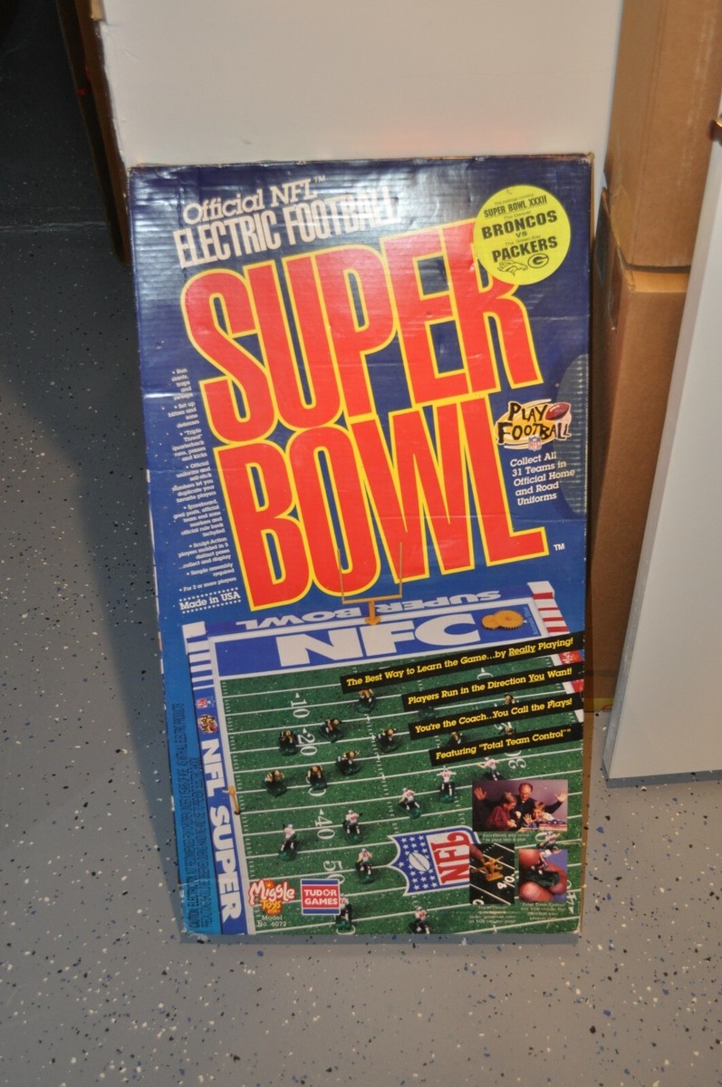 Tudor Electric Football Super Bowl XXXII Packers Vs Broncos NEW