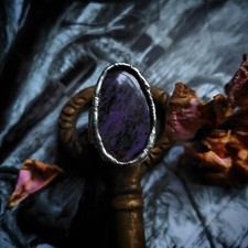 Charoite Ancient Magical Healing Ring