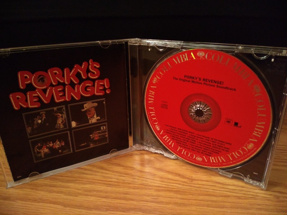 Porky's Revenge CD Soundtrack 1985 Harrison Robert Plant Jeff