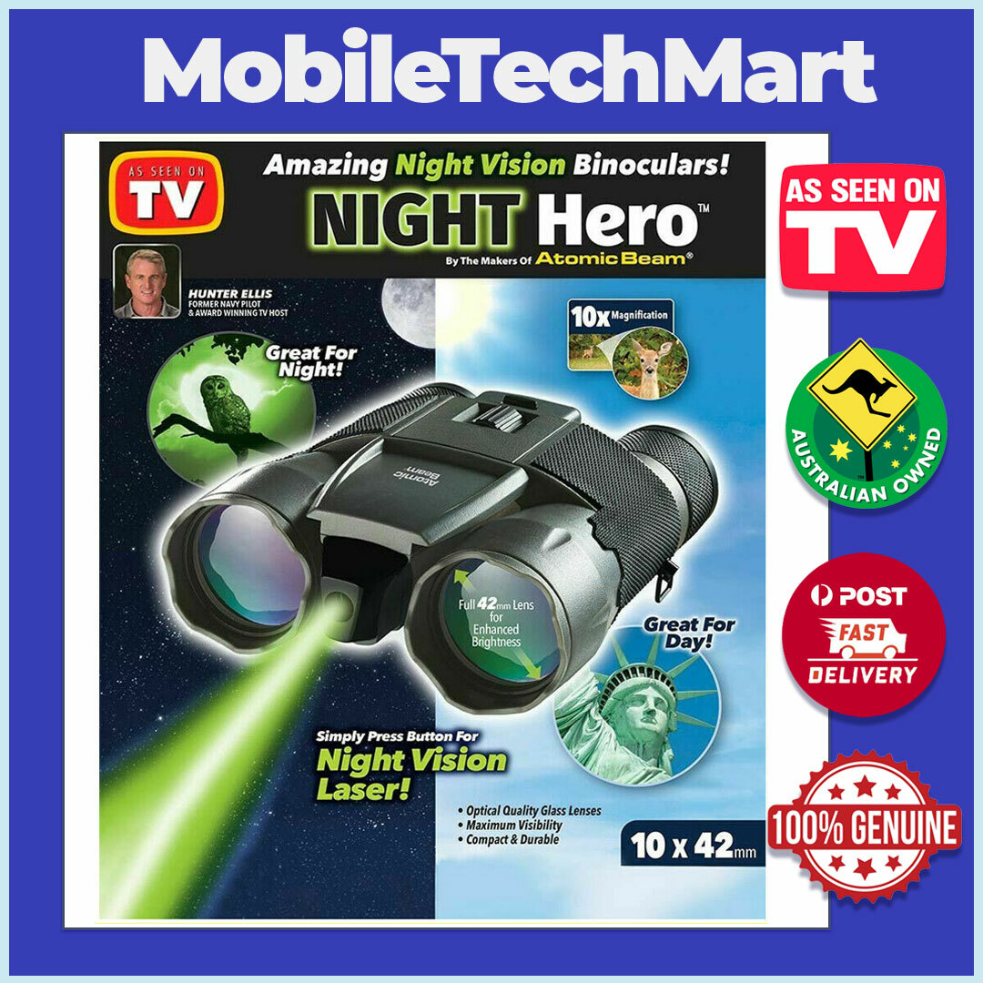 Night Hero◉Night Vision Binoculars◉AS SEEN ON TV◉10x