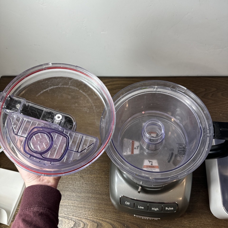 KitchenAid 13 Cup Food Processor KFP1333CU w/Accessories Tested Working