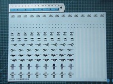 1/24 decals Mustang for model kits 63210B 