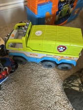 Paw Patrol Terrain Vehicle Jungle Rescue Truck Ryder Works Incomplete
