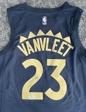 Fred Vanvleet Signed Autographed Jersey Toronto Raptors Psa Dna Coa 19 Champs