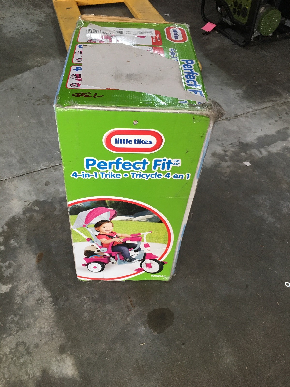 perfect fit 4 in 1 trike pink