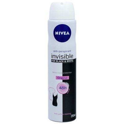 (2,88 EUR/100 ml) Nivea Women invisible for Black & White Deodorant 250ml