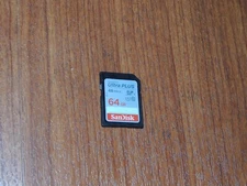 Genuine OEM SanDisk Ultra Plus 64GB SDHC I Memory Card - Class 10 - 48 MB/s