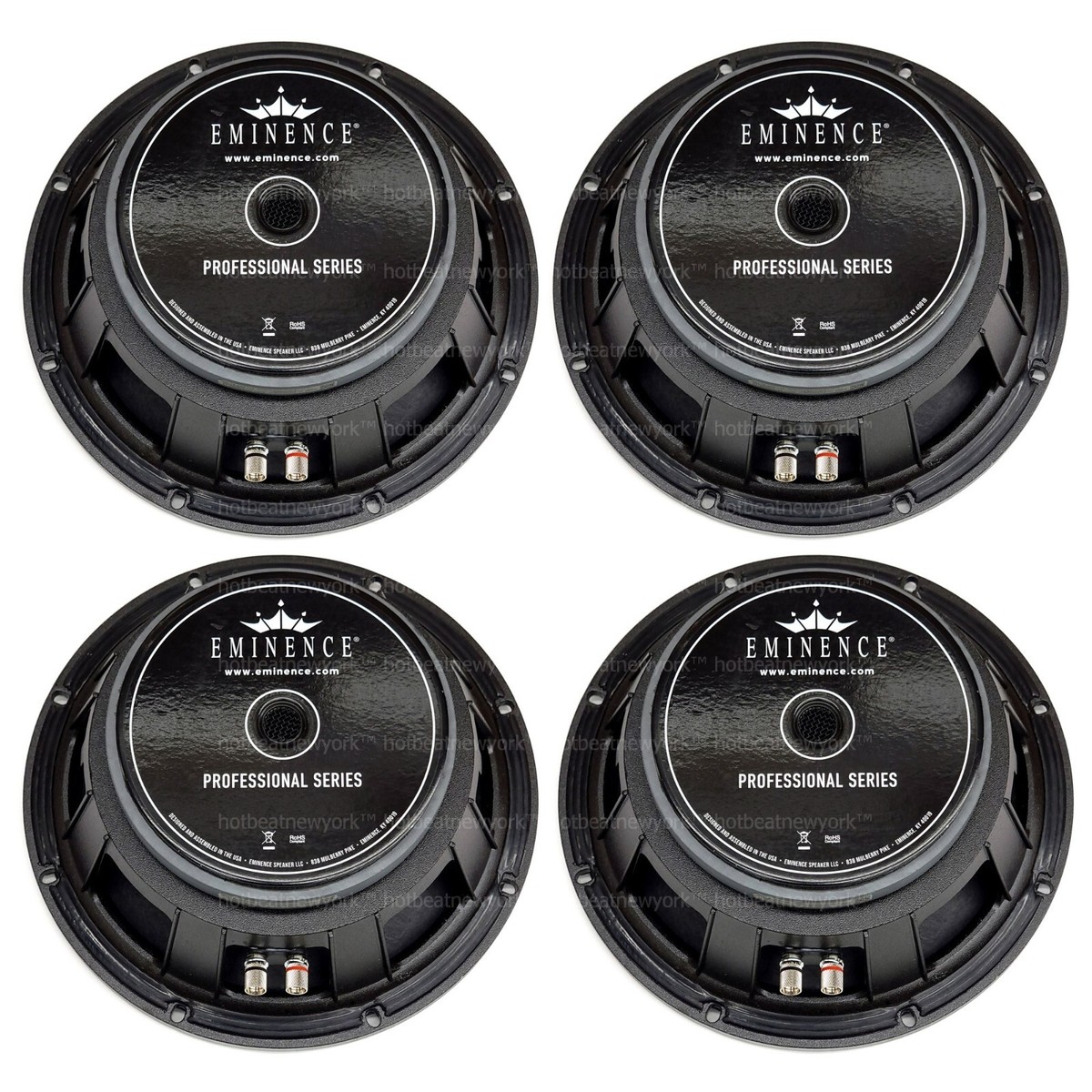 4-Pack Eminence DELTA PRO-12A Midrange 12