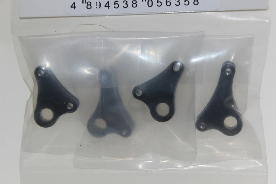 GPM ERV027 BK schwarz FRONT + REAR ROCKER ARM TRX 1:16 E-REVO NEU OVP - Bild 4 von 4