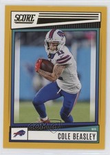 2022 Score Gold Cole Beasley #263 1k9e