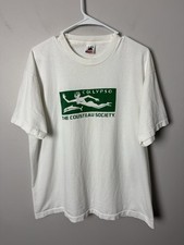 Vintage The Cousteau Society Calypso Men's XL White 90s Shirt Jacques