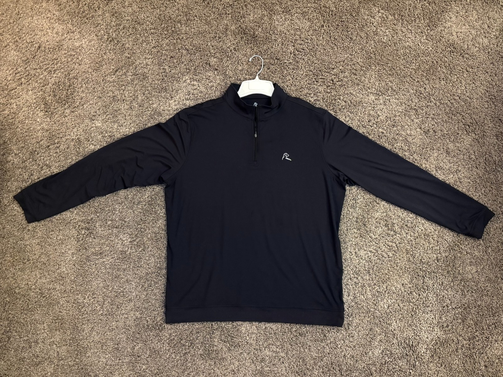 Rhoback Men's Solid Performance Golf Quarter Zip … - image 3