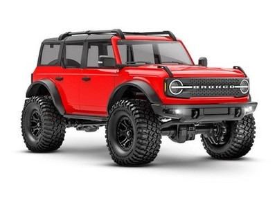 TRX-4M Ford Bronco 4x4 rot 1/18 Crawler RTR Brushed, mit Akku und USB Ladegerät