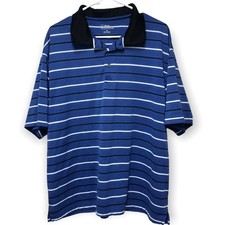PGA Tour Pro Series Men's XLarge Stripped Polo Golf Shirt