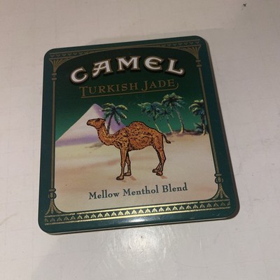 Camel Turkish Jade Mellow Menthol Blend Metal Cigarette Tin Box