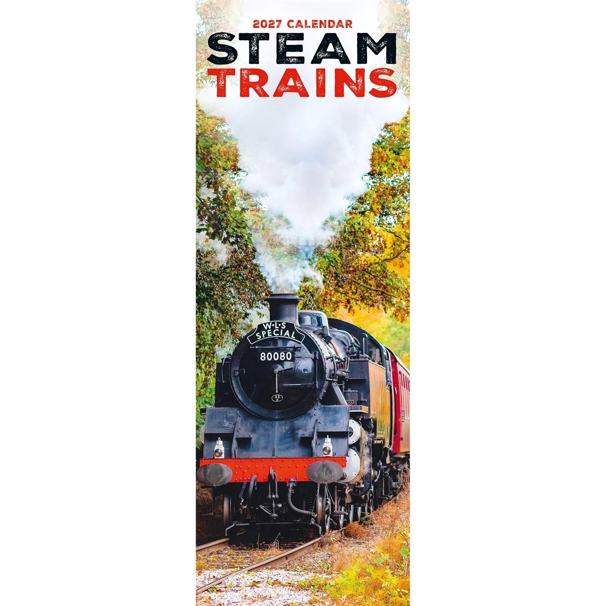 Steam Trains Slim Calendar 2027 - Image 3