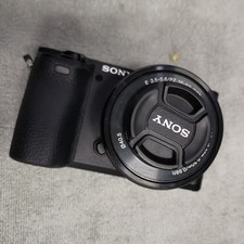 Sony Alpha A6500 24.2MP Mirrorless Digital Camera with 16-50mm Lens Black WiFi