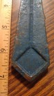 Vintage cast iron Heavy  Necktie Tie Bottle Opener Rusty.  — photo 5