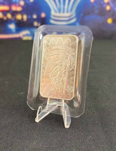 1 Walking Liberty .999 Fine Sealed Silver Bar very nice