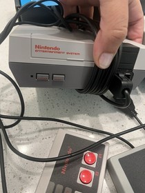 Nintendo NES Console 620 Built-In Games Controllers HDMI 1080p NTSC/PAL Gray Red