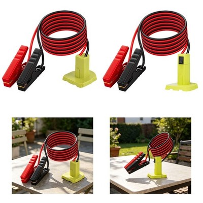 Für Liyoubi kompatibles 1,8 m Starthilfekabel PVC isoliertes Griffdesign