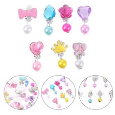 Clip On Earrings Girls Kids Earrings Dangle Clip On Earrings