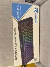 Ranked Guardian 65% Form Factor | Hot Swappable Mechanical Gaming Keyboard