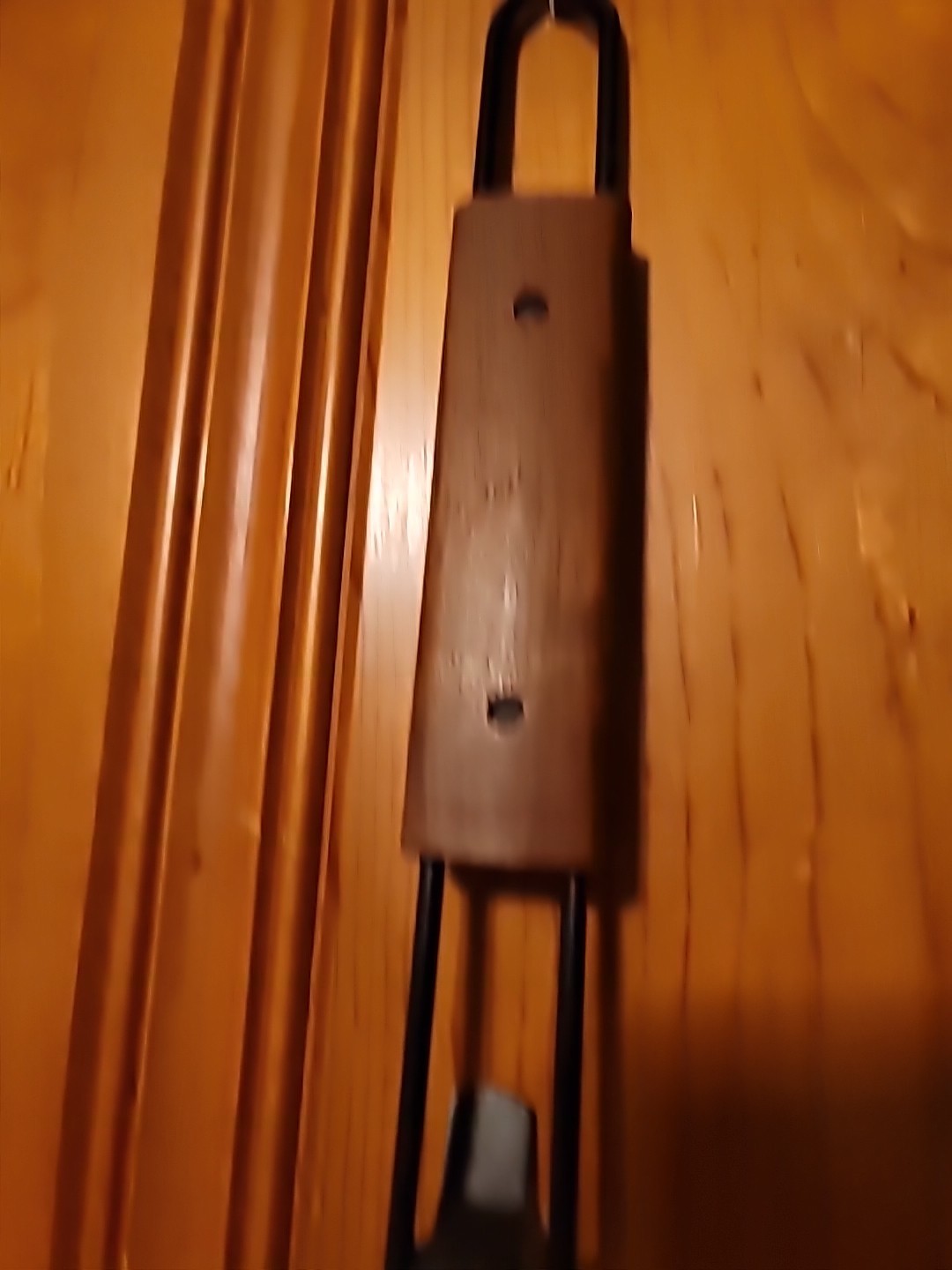 Vintage 31" Long Handled Popcorn Popper Basket with Wood Grip Mesh Stove Top