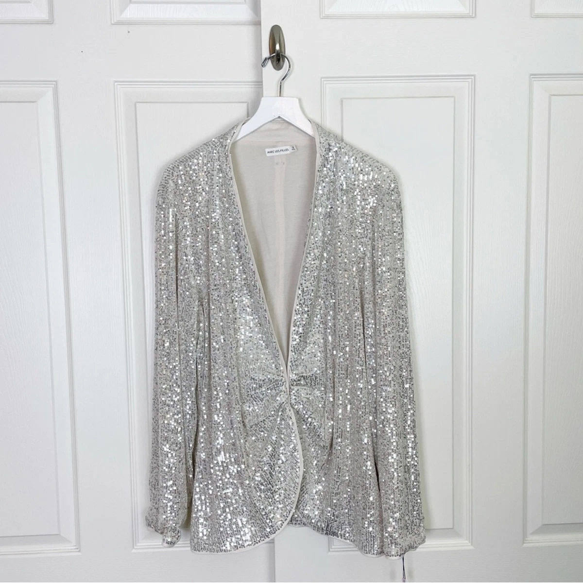 Party/Cocktail Silver Coats, Jackets & Vests for Women for sale | eBay Party/Cocktail Silver Coats, Jackets & Vests for Women for sale | eBay