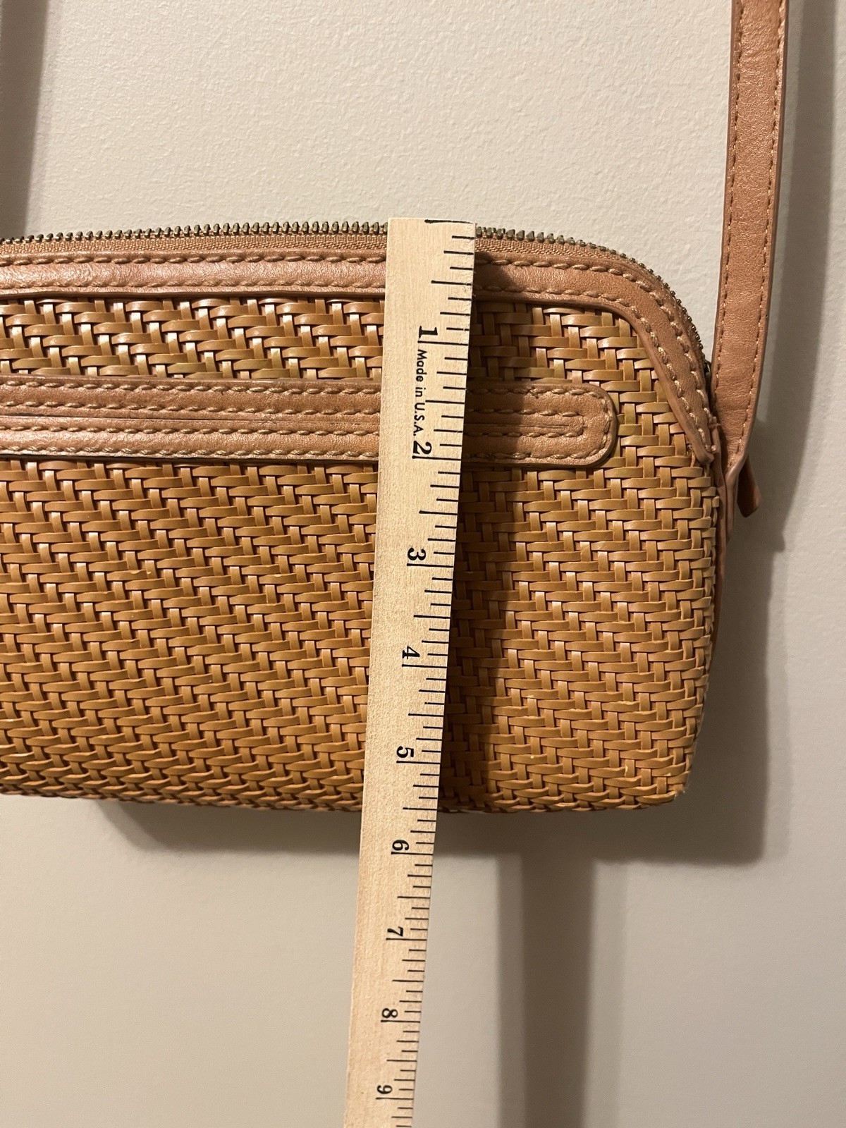 Universal Thread Goods Co. Light Brown Crossbody … - image 5