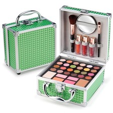 Color Nymph Beginner Makeup Kit For Teens With The Small Cosmetic Train Case ...