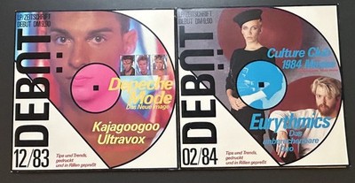 2 x LP/ Zeitschrift Debüt ++ Depeche Mode + Eurythmics + Ultravox + uvm.