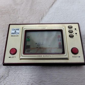 Nintendo Game & Watch CHEF FP-24 Wide Screen LCD Electronics Game Working Japan