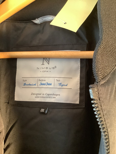 Black Nimbus Bushwick 3000 Wind & Waterproof ,Breathable ,Taped Xxl 48” Chest - Picture 6 of 9