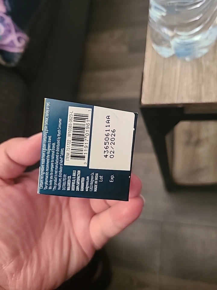 Walgreens Ibuprofen 200mg Pain Reliever Fever Reducer 15Tablets EXP 02/2026 - Image 4 of 4