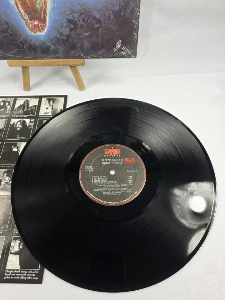 Motörhead Rock 'N Roll LP 1987 US Press GWR / PROFILE Records PAL 1240 In Shrink - Image 4 of 4