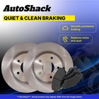 AutoShack 12.28" (312 mm) Front Vented Brake Rotors  Raider 2011 Ram Dakota 6-..