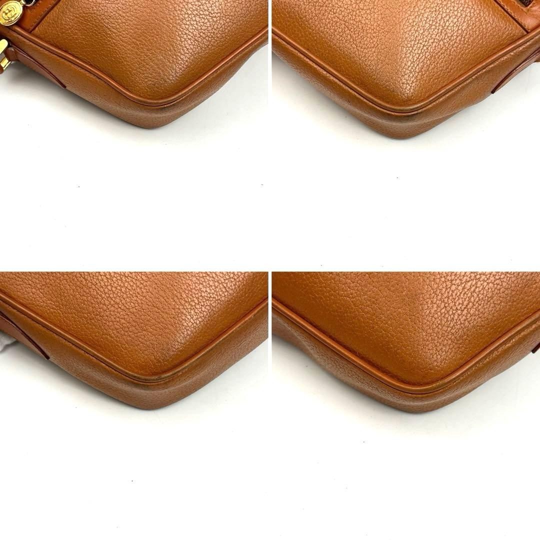 Gucci GG Interlocking Shoulder Bag Leather Brown — image 6